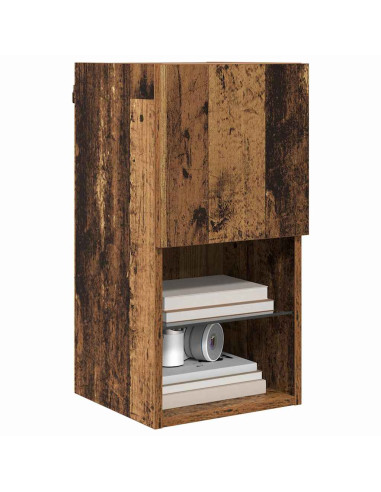 Mobiletti TV a parete 2 pcs Legno vecchio 30,5 x 30 x 60 cm