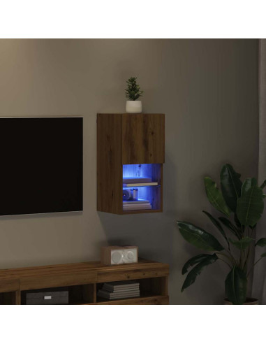 Mobile TV da Parete Rovere artigianale 30,5 x 30 x 60 cm