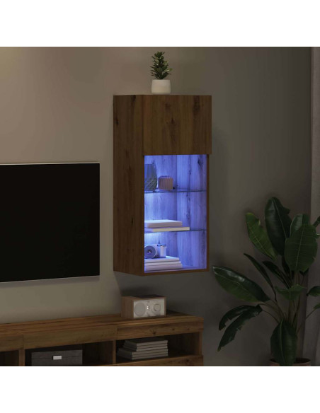 Mobile TV da Parete Rovere artigianale 40,5 x 30 x 90 cm