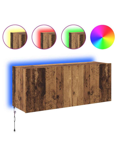 Mobile TV da parete Legno vecchio 100 x 35 x 41 cm