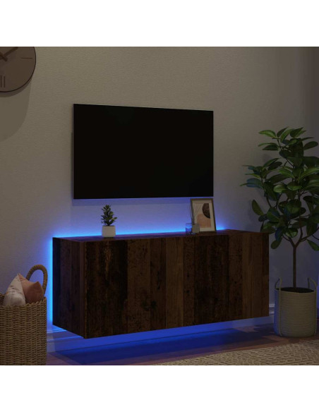 Mobile TV da parete Legno vecchio 100 x 35 x 41 cm