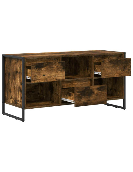 Mobile TV Quercia Fumosa 100 x 36 x 49,5 cm Legno multistrato