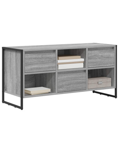 Mobile TV Grigio Sonoma 100 x 36 x 49,5 cm Legno multistrato