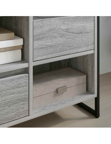 Mobile TV Grigio Sonoma 100 x 36 x 49,5 cm Legno multistrato