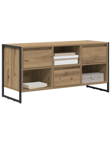 Mobile TV con cassetto Rovere Artigianale 100 x 36 x 49,5 cm