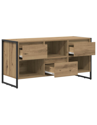 Mobile TV con cassetto Rovere Artigianale 100 x 36 x 49,5 cm