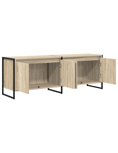 Mobile TV Sonoma 140 x 36 x 49.5 cm Legno multistrato