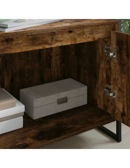 Mobile TV Quercia Fumosa 140 x 36 x 49.5 cm Legno multistrato