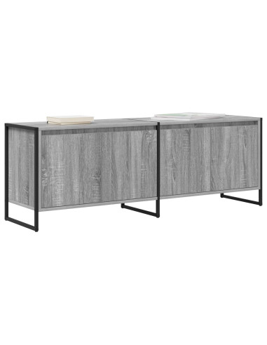 Mobile TV Grigio Sonoma 140 x 36 x 49.5 cm Legno multistrato