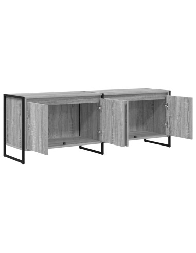 Mobile TV Grigio Sonoma 140 x 36 x 49.5 cm Legno multistrato