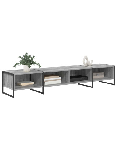 Mobile TV Grigio Sonoma 170,5 x 36 x 30,5 cm Legno multistrato