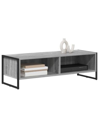 Mobile TV Grigio Sonoma 100 x 36.5 x 30.5 cm Legno multistrato