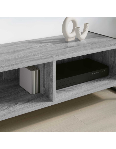 Mobile TV Grigio Sonoma 100 x 36.5 x 30.5 cm Legno multistrato