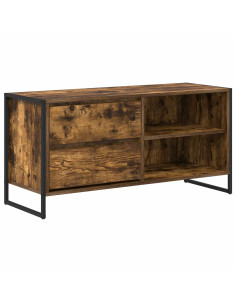 Mobile TV Quercia Fumosa 100 x 36 x 49,5 cm Legno multistrato 2
