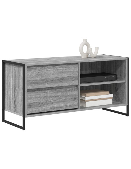 Mobile TV Grigio Sonoma 100 x 36 x 49,5 cm Legno multistrato