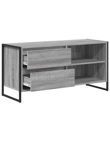 Mobile TV Grigio Sonoma 100 x 36 x 49,5 cm Legno multistrato