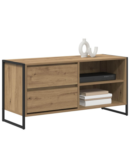 Mobile TV con cassetto Rovere Artigianale 100 x 36 x 49,5 cm