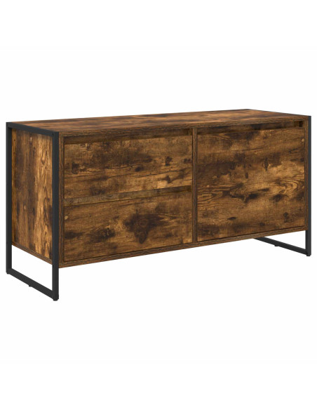 Mobile TV Quercia Fumosa 100 x 36 x 49.5 cm Legno multistrato