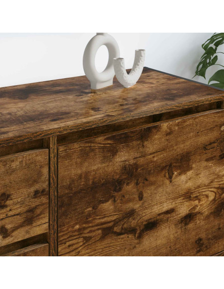 Mobile TV Quercia Fumosa 100 x 36 x 49.5 cm Legno multistrato