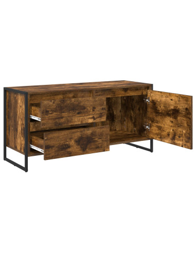 Mobile TV Quercia Fumosa 100 x 36 x 49.5 cm Legno multistrato