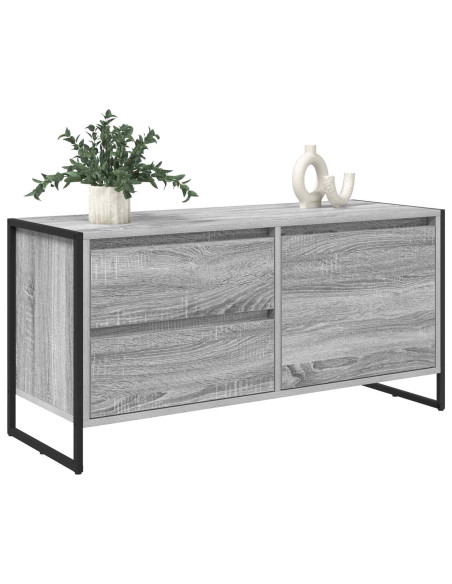 Mobile TV Grigio Sonoma 100 x 36 x 49.5 cm Legno multistrato