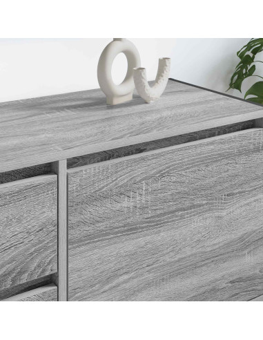 Mobile TV Grigio Sonoma 100 x 36 x 49.5 cm Legno multistrato