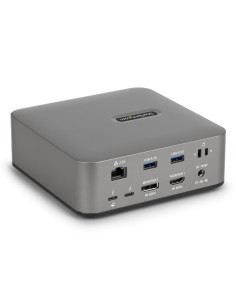StarTech.com 215UE-TB5USB4DOCK replicatore di porte e docking station per laptop Cablato Thunderbolt 5 Grigio