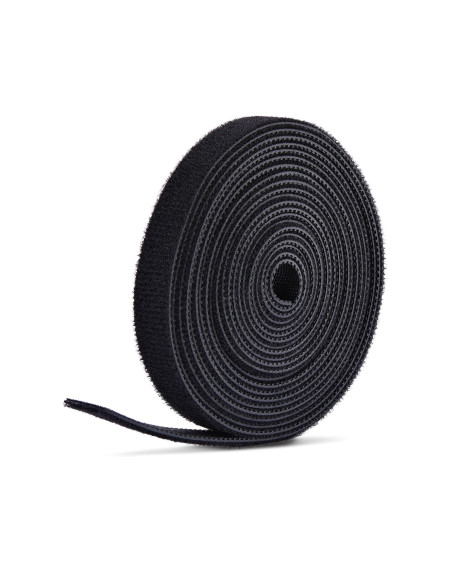 StarTech.com Rotolo di Nastro a Strappo da 22,8 m, Larghezza 1,27cm Fascette Serracavo Riutilizzabili da Tagliare su Misura Felt