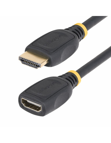 StarTech.com Cavo prolunga HDMI 2.0 da 1m, cavo HDMI ad alta velocità, 4K 60Hz, cavo adattatore di prolunga HDMI da maschio a f