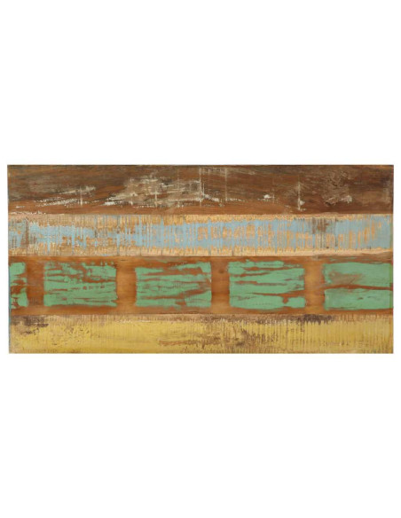 Tavolo da Pranzo 120x60x76 cm in Legno Massello di Recupero