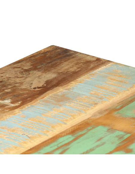 Tavolo da Pranzo 120x60x76 cm in Legno Massello di Recupero