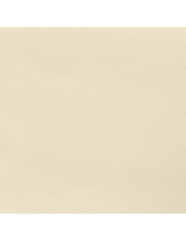 Materasso a Molle Insacchettate Rigidità Media Crema 80x200x20cm in Similpelle