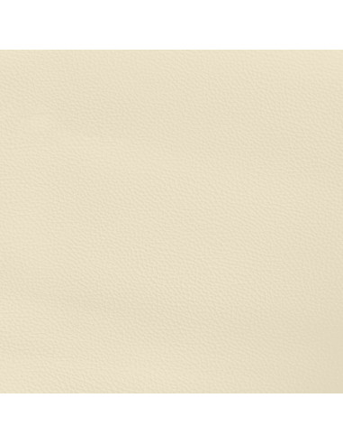 Materasso a Molle Insacchettate Rigidità Media Crema 120x200x20 cm in Similpelle