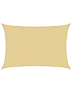 Vela Parasole Sabbia 6x5 m 100% Poliestere Oxford 2