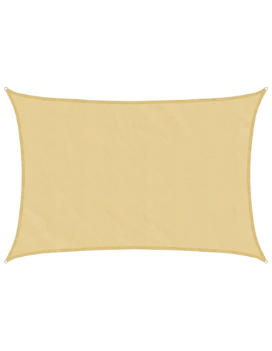 Vela Parasole Sabbia 6x5 m 100% Poliestere Oxford