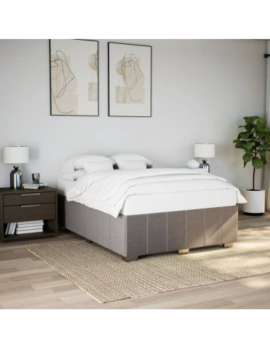 Giroletto senza Materasso Tortora 140x190 cm in Tessuto