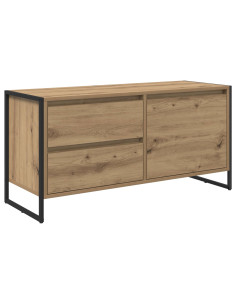 Mobile TV con cassetto Rovere Artigianale 100 x 36 x 49.5 cm 2