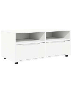 Mobile TV Bianco 100 x 48 x 43 cm Legno multistrato 2