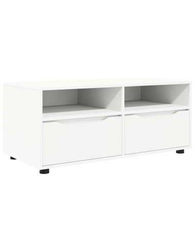 Mobile TV Bianco 100 x 48 x 43 cm Legno multistrato