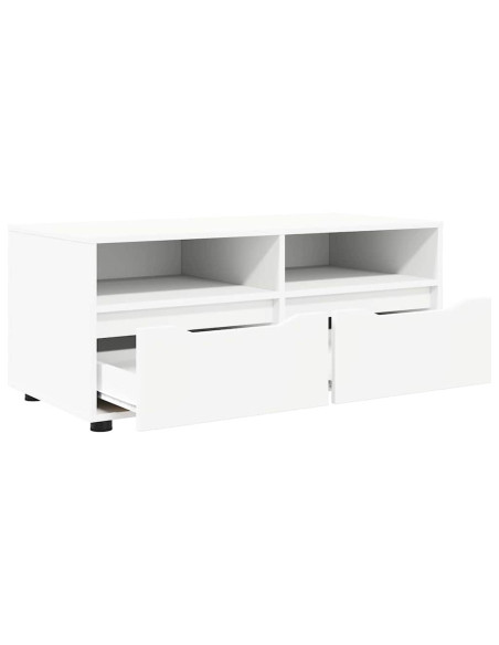 Mobile TV Bianco 100 x 48 x 43 cm Legno multistrato