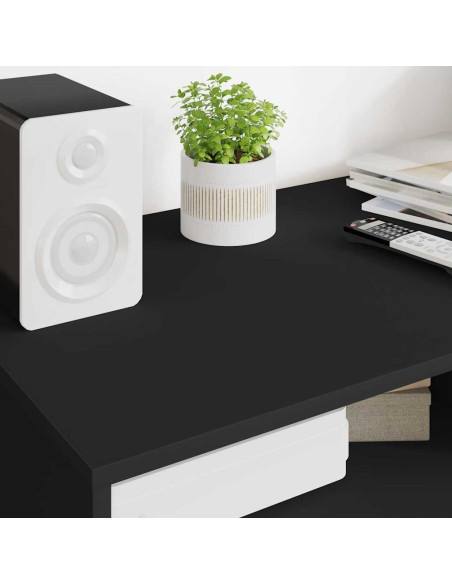 Mobile TV con cassetto Nero 100 x 48 x 43 cm Legno multistrato