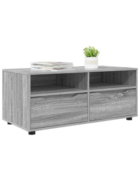 Mobile TV Grigio Sonoma 100 x 48 x 43 cm Legno multistrato