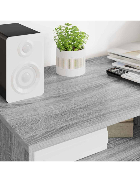 Mobile TV Grigio Sonoma 100 x 48 x 43 cm Legno multistrato