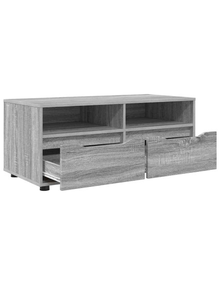Mobile TV Grigio Sonoma 100 x 48 x 43 cm Legno multistrato