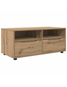 Mobile TV Rovere artigianale 100 x 48 x 43 cm Legno multistrato 2