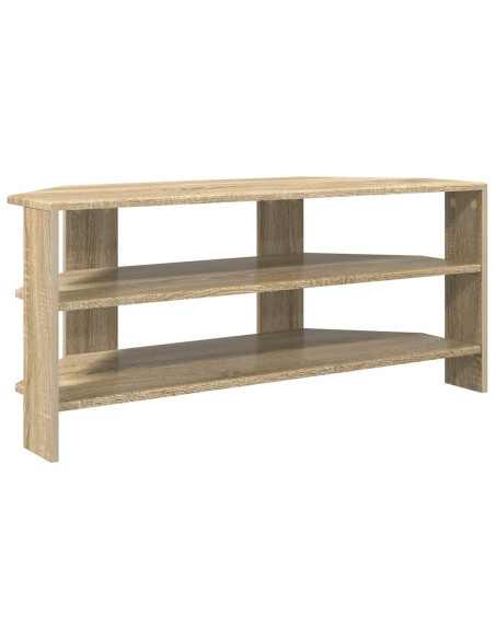 MobileTVAngolare Rovere Sonoma 102x40,5x45cm Legno multistrato