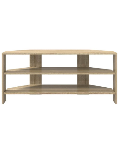 MobileTVAngolare Rovere Sonoma 102x40,5x45cm Legno multistrato