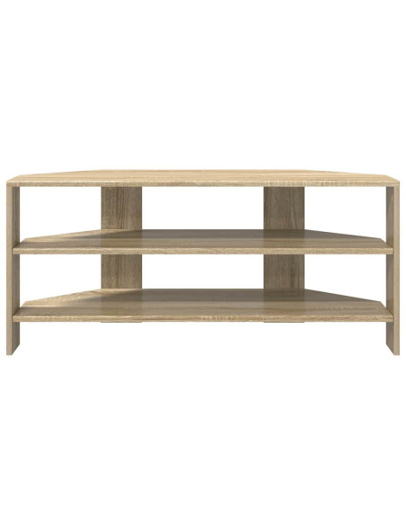 MobileTVAngolare Rovere Sonoma 102x40,5x45cm Legno multistrato