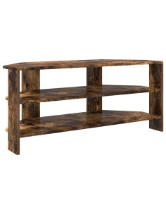 MobileTVAngolare Rovere fumé 102x40,5x45cm Legno multistrato 2