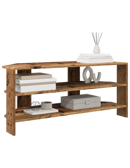 MobileTVAngolare Legno vecchio 102x40,5x45cm Legno multistrato